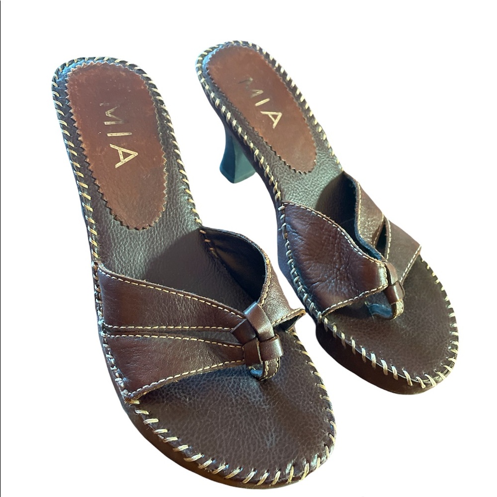 MIA leather heels